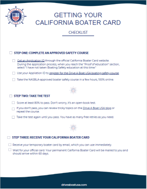 Boaters Card How to Get Your California Boater Card for the First Time